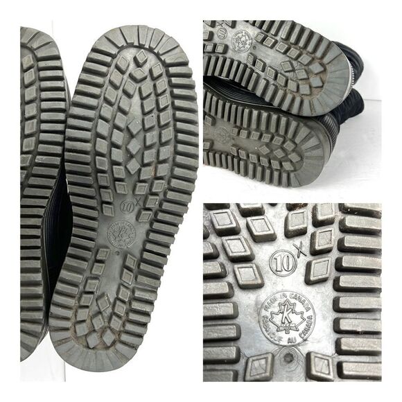 Vintage SOREL Men’s Waterproof Winter Boots made in Canada sz 10 - Picture 13 of 15